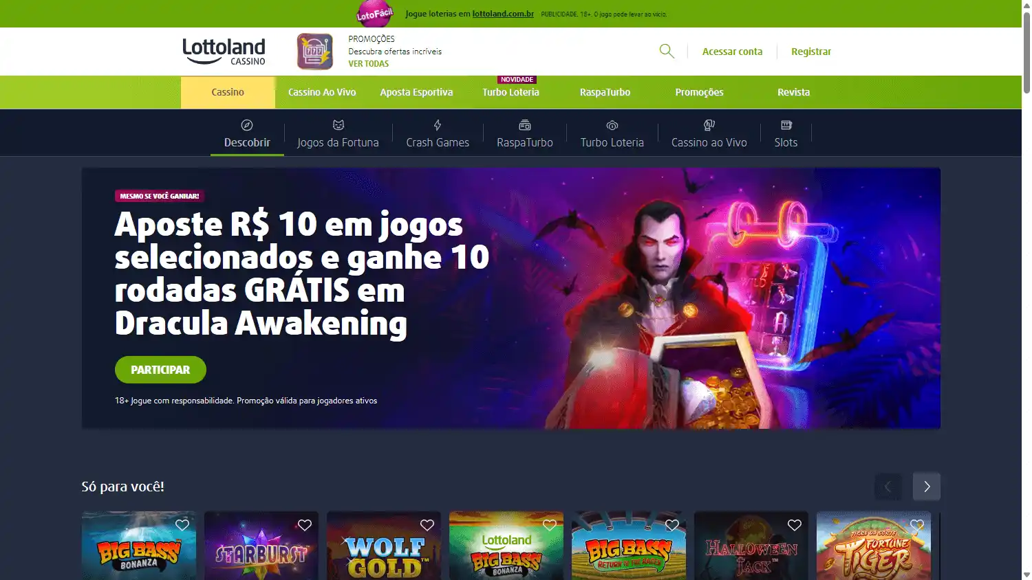 Lottoland Casino screenshot 2