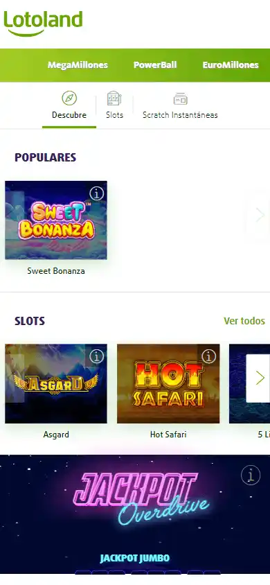 Lottoland Casino screenshot 5