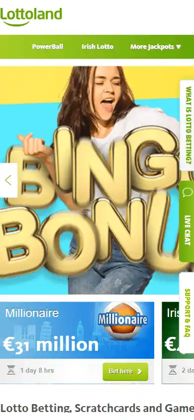 Lottoland Casino IE screenshot 4