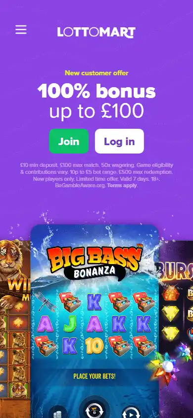 Lottomart Casino screenshot 3