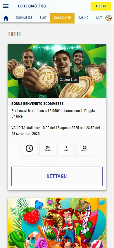 Lottomatica Casino screenshot 6