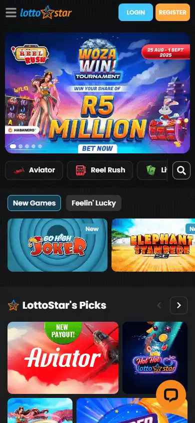 LottoStar Casino screenshot 2