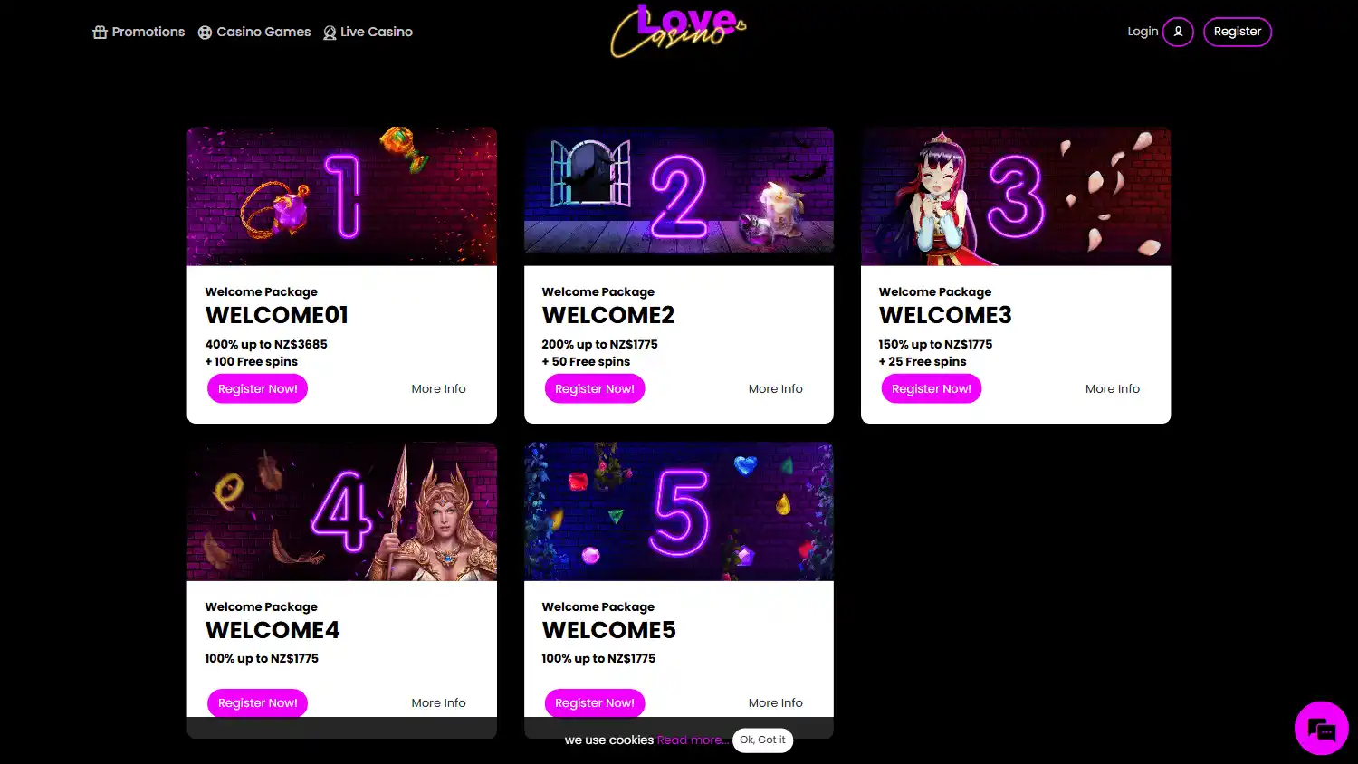 Love Casino screenshot 2