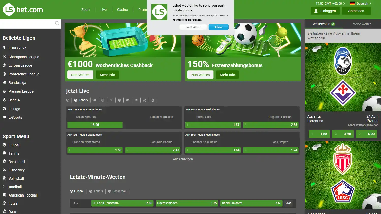 LSbet Casino screenshot 1