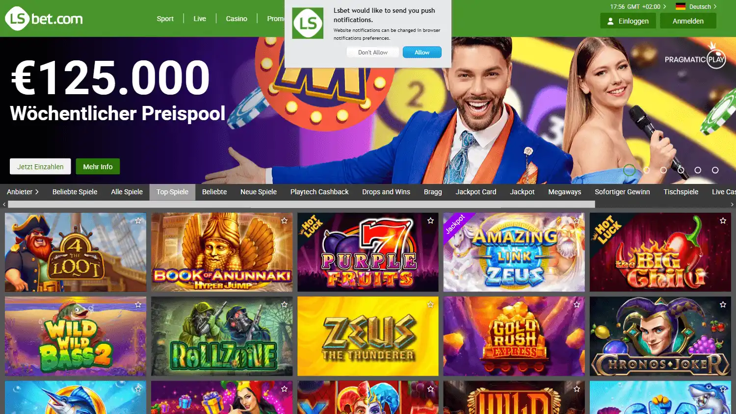 LSbet Casino screenshot 2