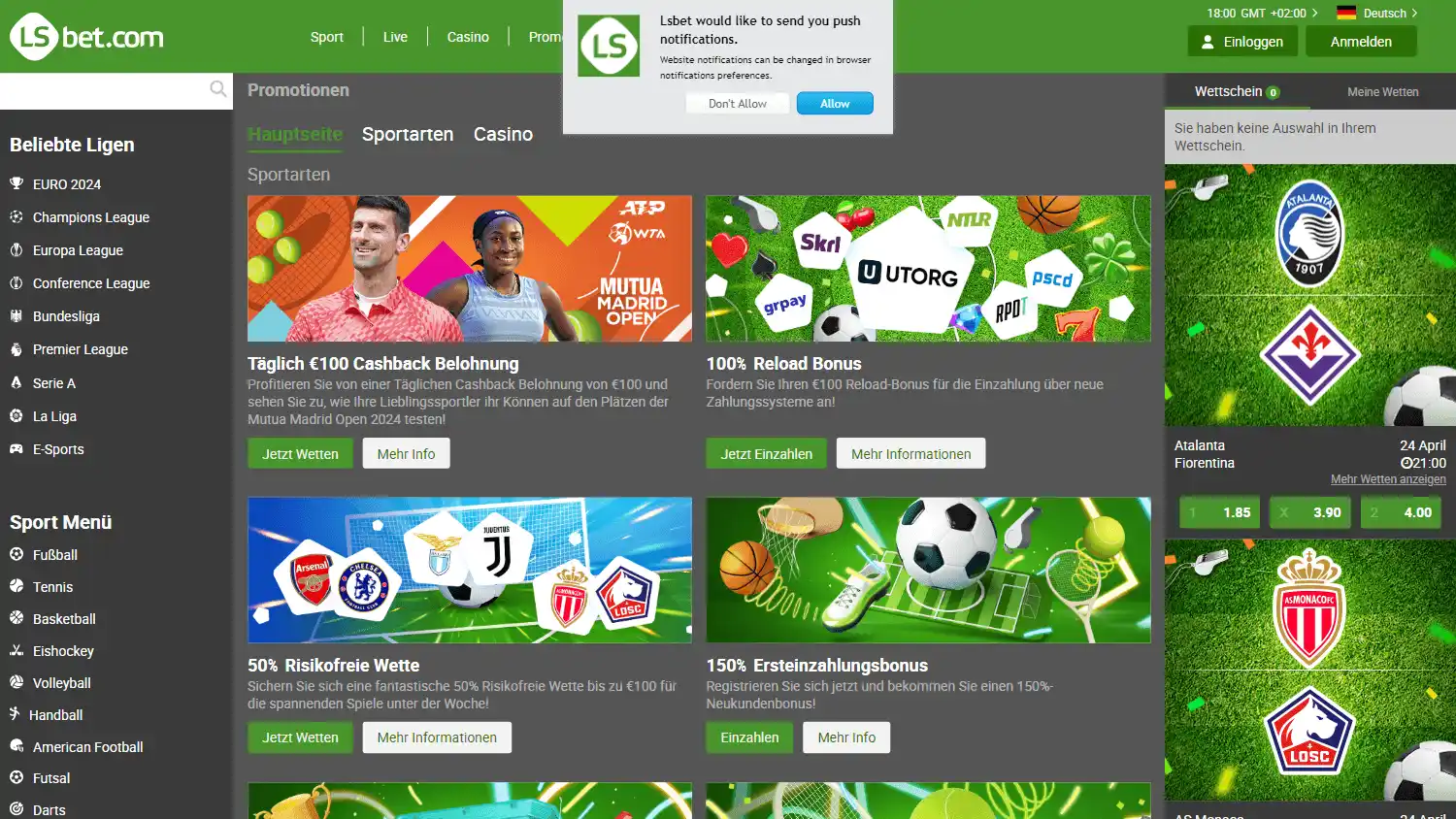 LSbet Casino screenshot 3