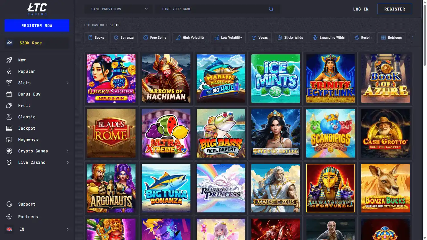 LTC Casino screenshot 2