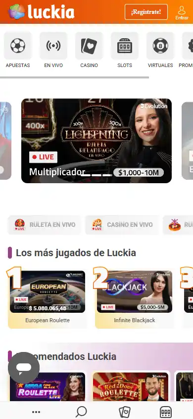 Luckia Casino screenshot 5