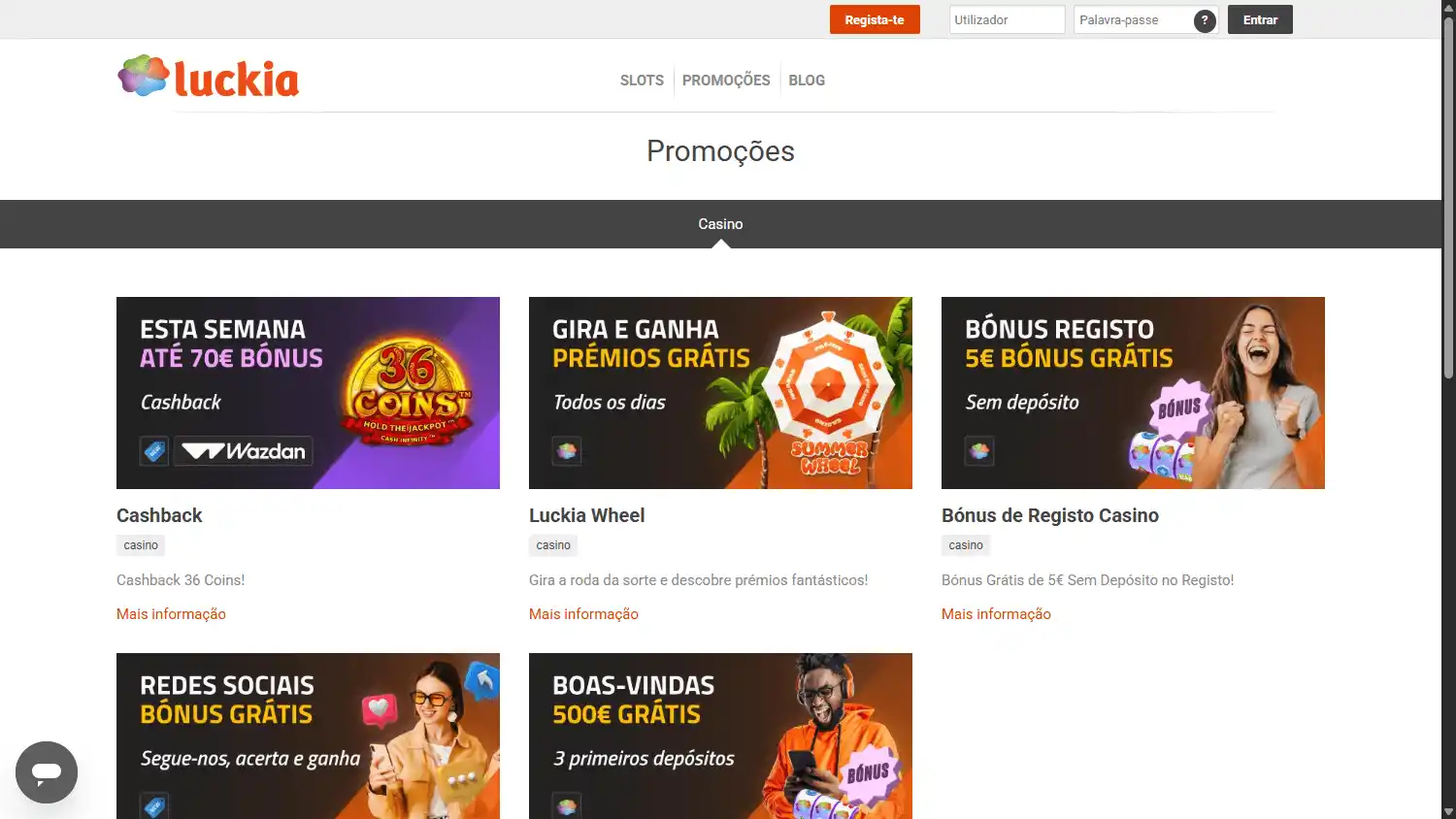 Luckia Casino PT screenshot 3