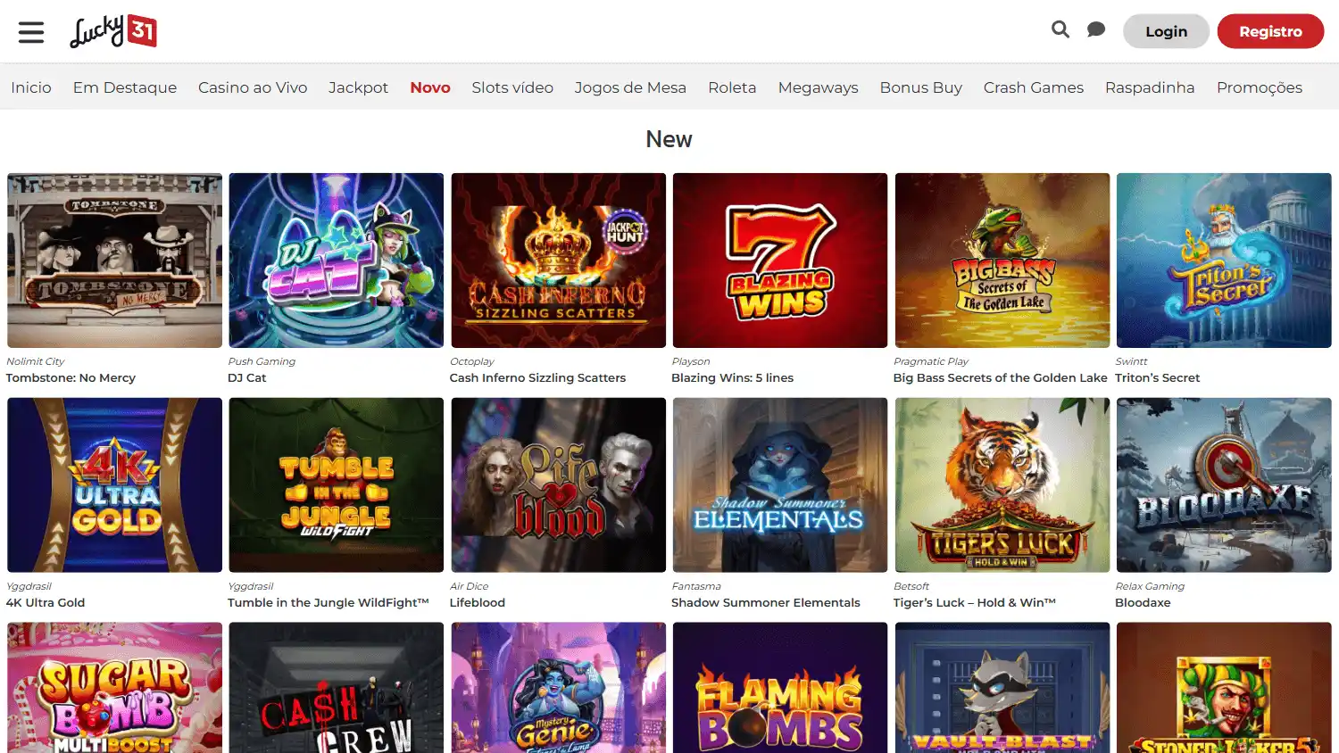 Lucky 31 Casino screenshot 2