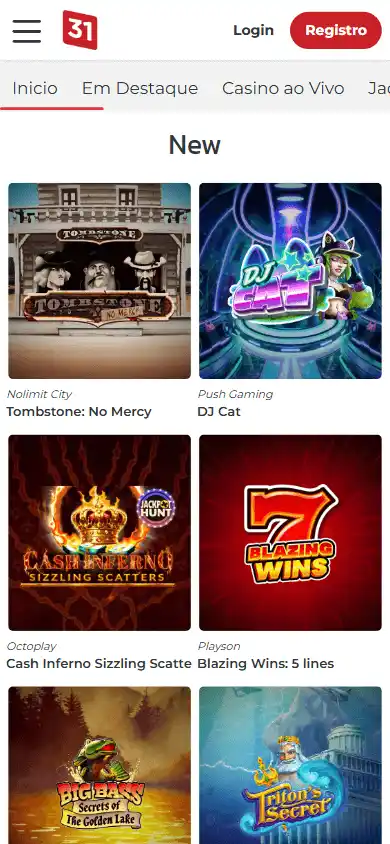Lucky 31 Casino screenshot 5