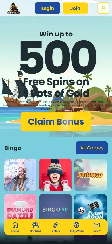 Lucky Admiral Casino screenshot 4
