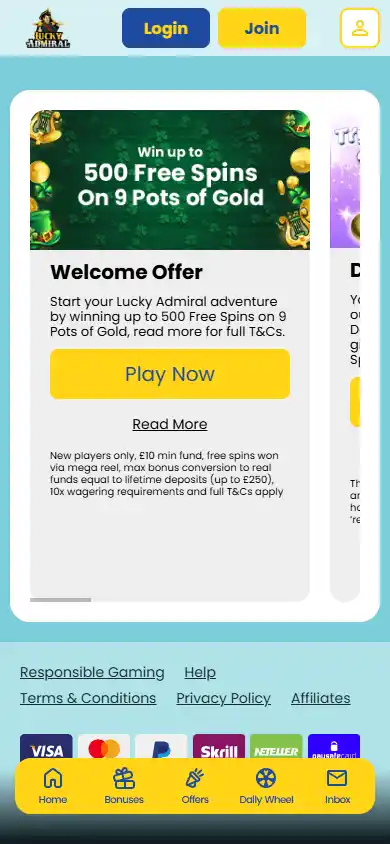 Lucky Admiral Casino screenshot 6