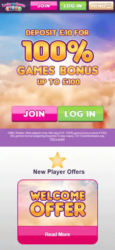 Lucky Charm Bingo Casino screenshot 4