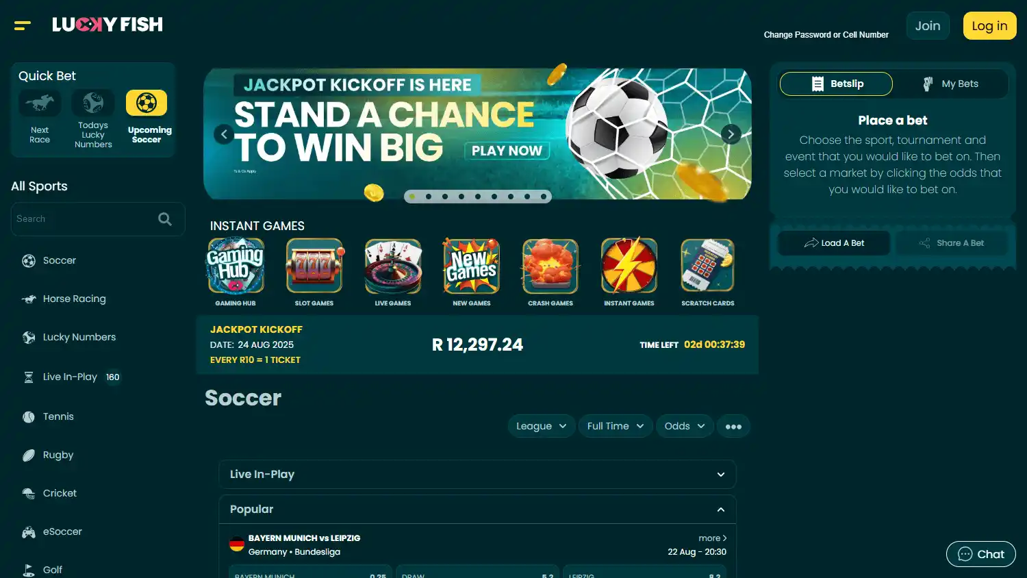 Lucky Fish Casino screenshot 1