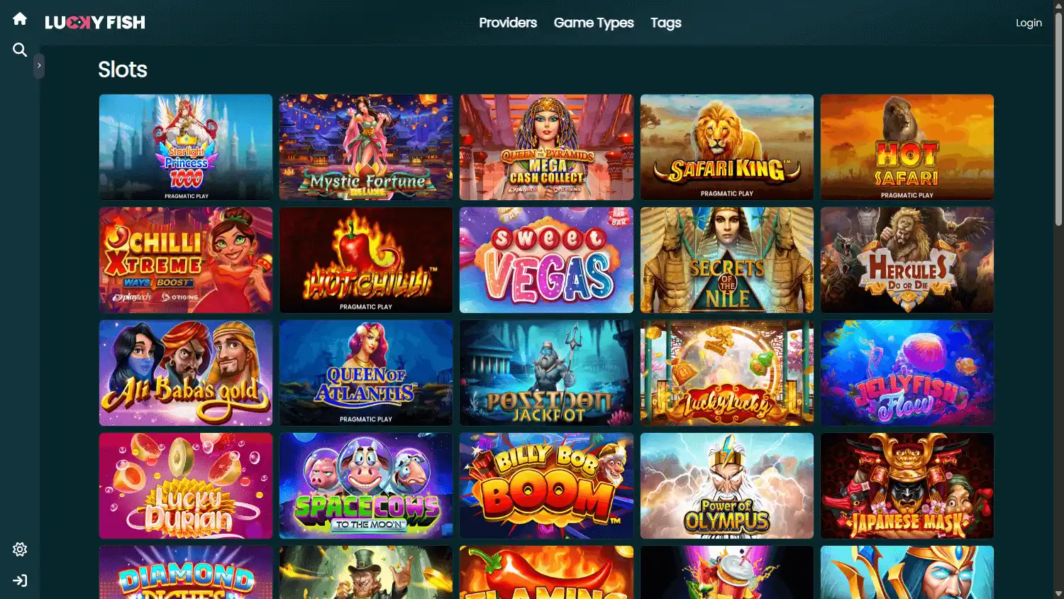 Lucky Fish Casino screenshot 2