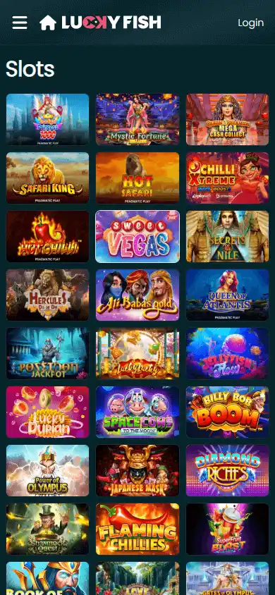 Lucky Fish Casino screenshot 4