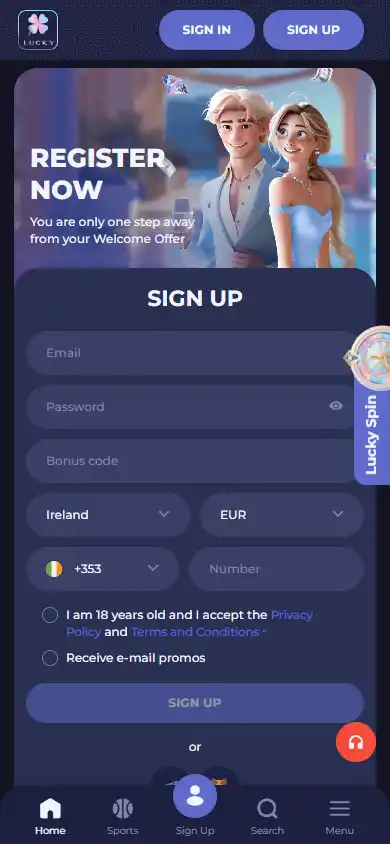 Lucky Friends Casino screenshot 4