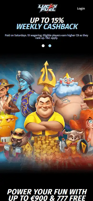 Lucky Fuel Casino screenshot 2