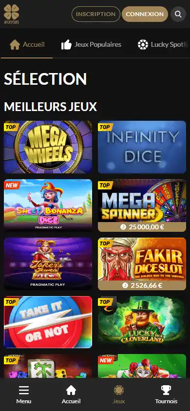 Lucky Games Casino screenshot 4