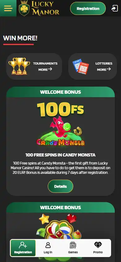 Lucky Manor Casino screenshot 6