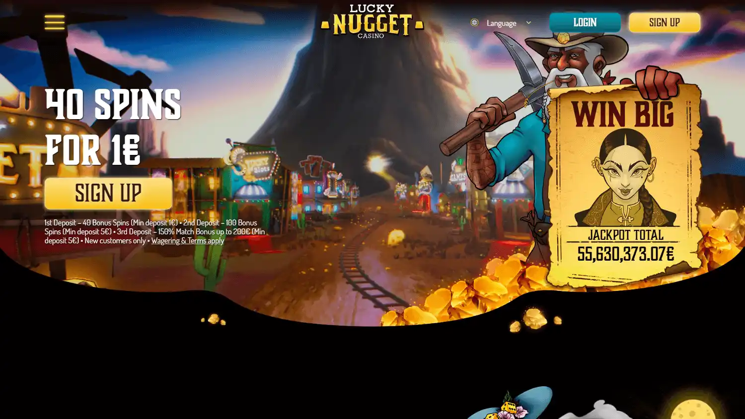 Lucky Nugget Casino screenshot 1