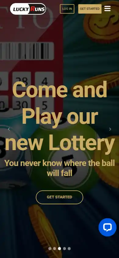LuckyRuns Casino screenshot 1