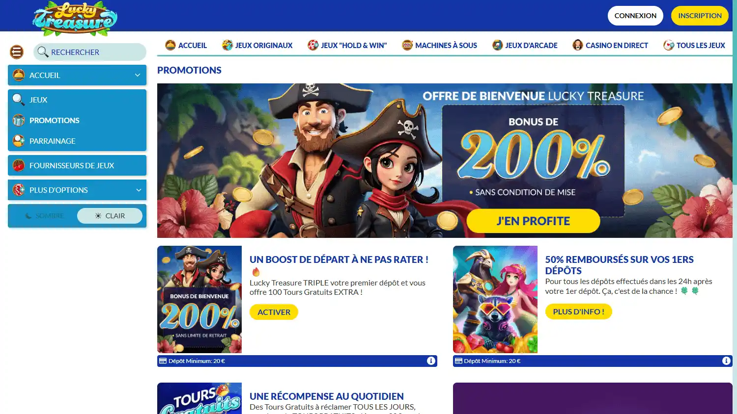 Lucky Treasure Casino screenshot 3