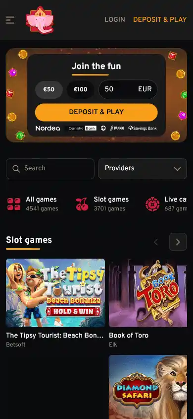 Lucky Trunk Casino screenshot 3