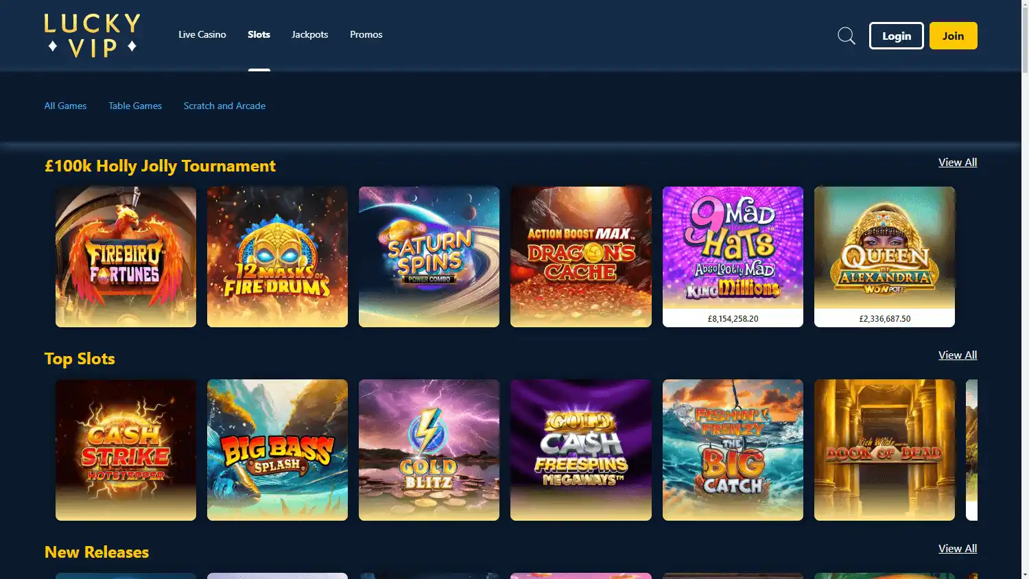 Lucky VIP Casino screenshot 2