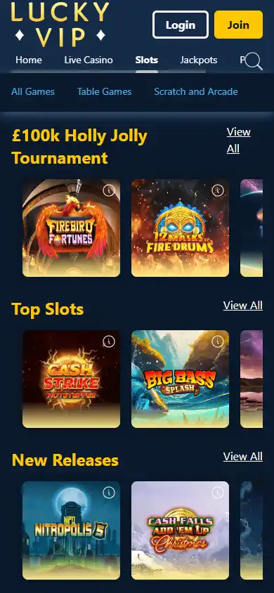 Lucky VIP Casino screenshot 5