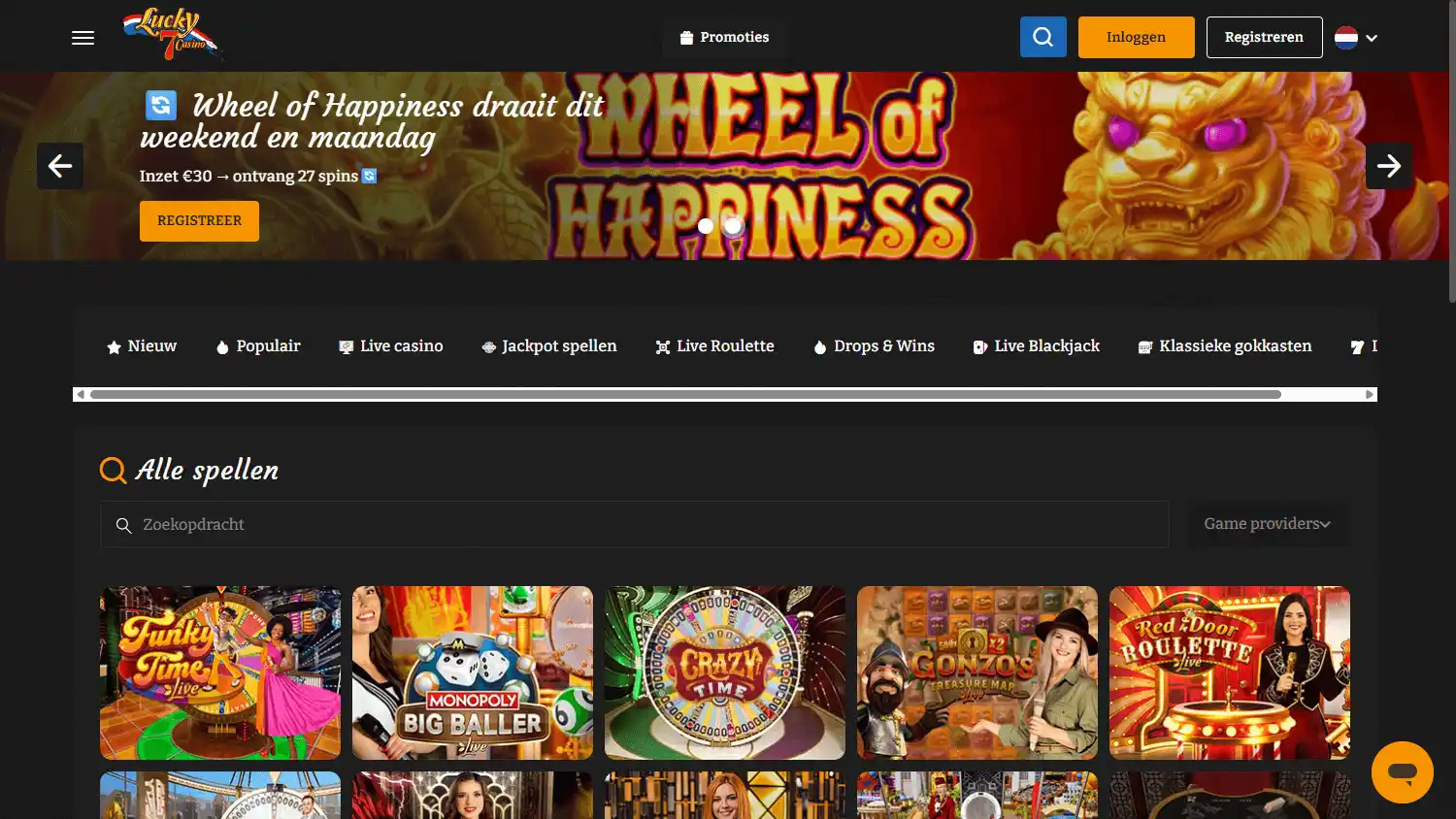 Lucky7 Casino screenshot 2