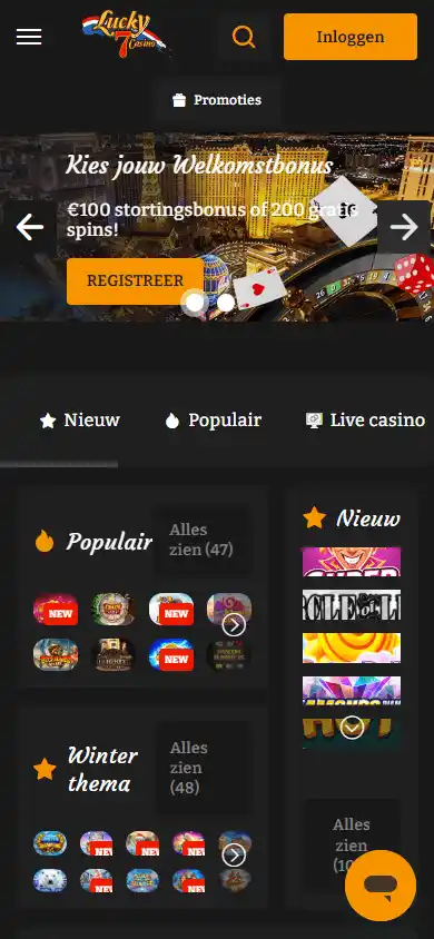 Lucky7 Casino screenshot 4