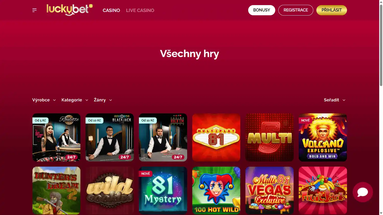 Luckybet Casino screenshot 2