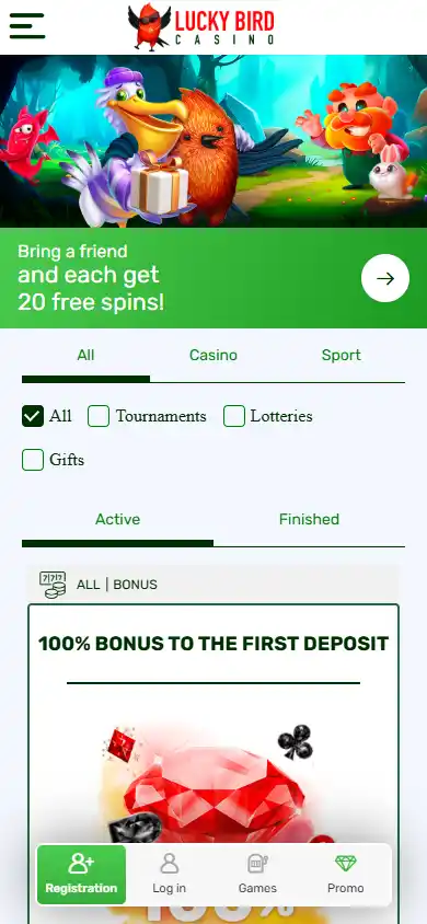 Lucky Bird Casino screenshot 6