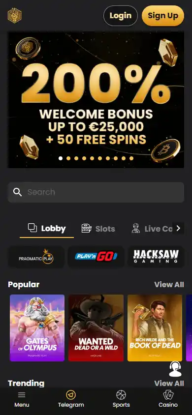 LuckyBlock Casino screenshot 5