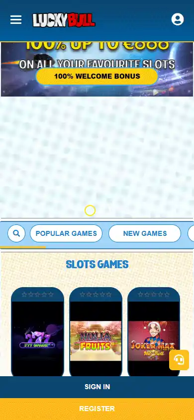 LuckyBull Casino screenshot 5