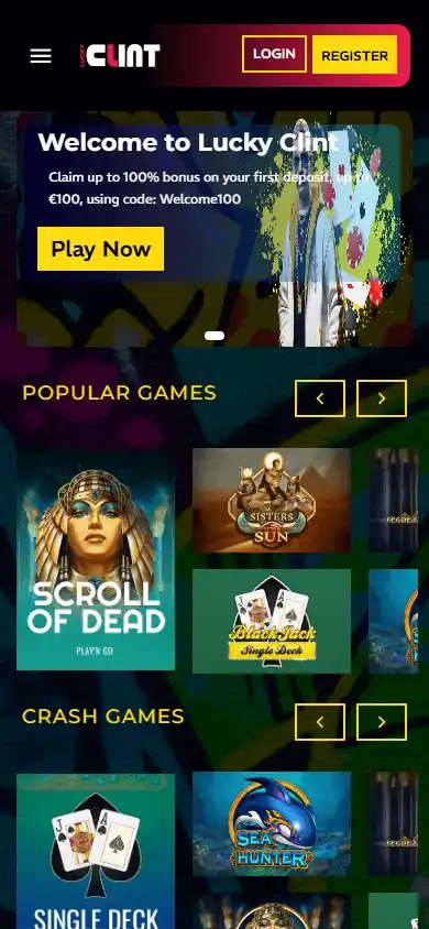 Luckyclint Casino screenshot 4