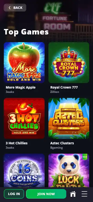 LuckyElf Casino screenshot 5
