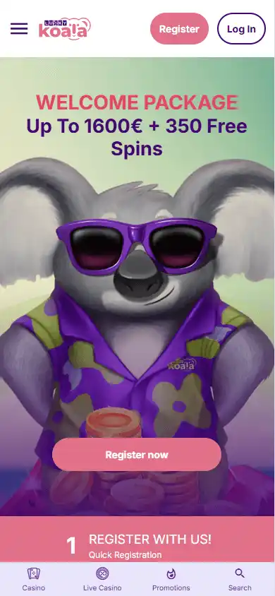 LuckyKoala Casino screenshot 4