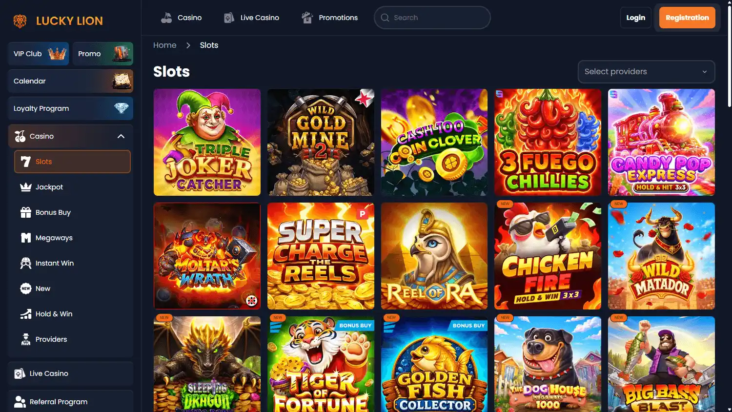 LuckyLion.Casino screenshot 2