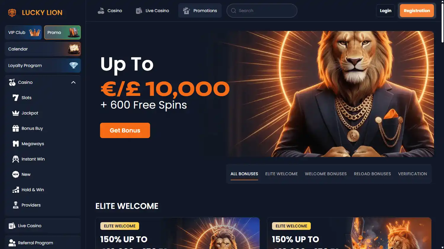 LuckyLion.Casino screenshot 3