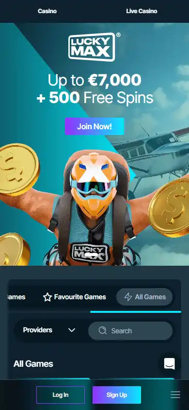 LuckyMax Casino screenshot 5