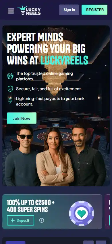 LuckyReels Casino screenshot 2