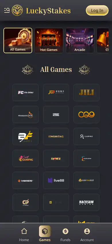 LuckyStakes Casino screenshot 5