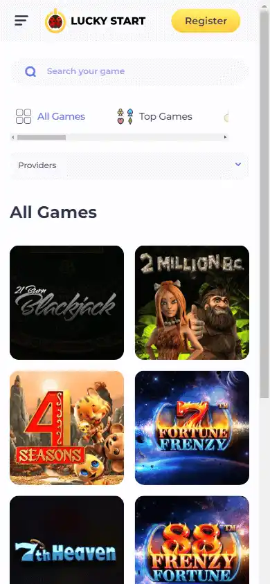 LuckyStart Casino screenshot 5