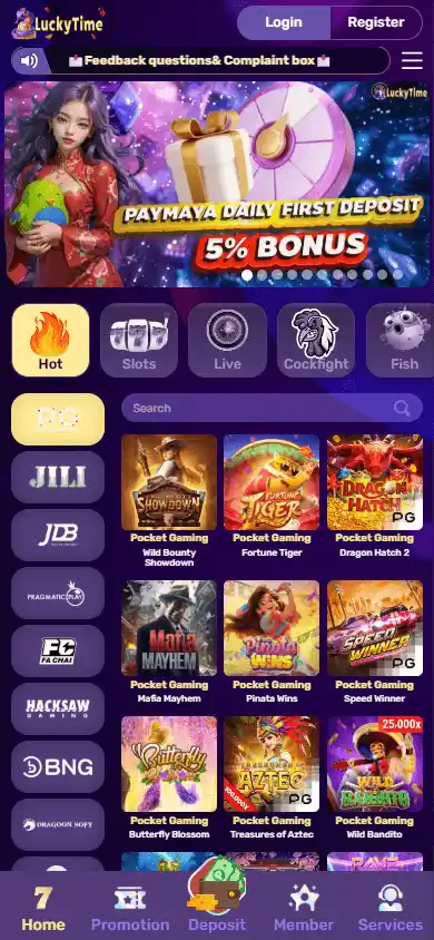 LuckyTime Casino screenshot 4