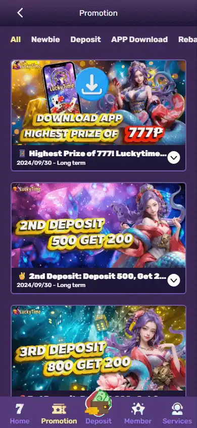 LuckyTime Casino screenshot 6