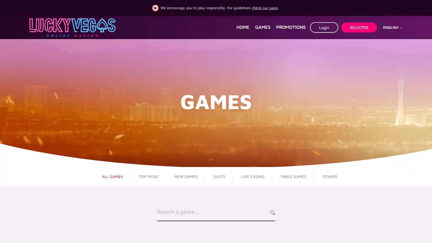 LuckyVegas Casino DE screenshot 3