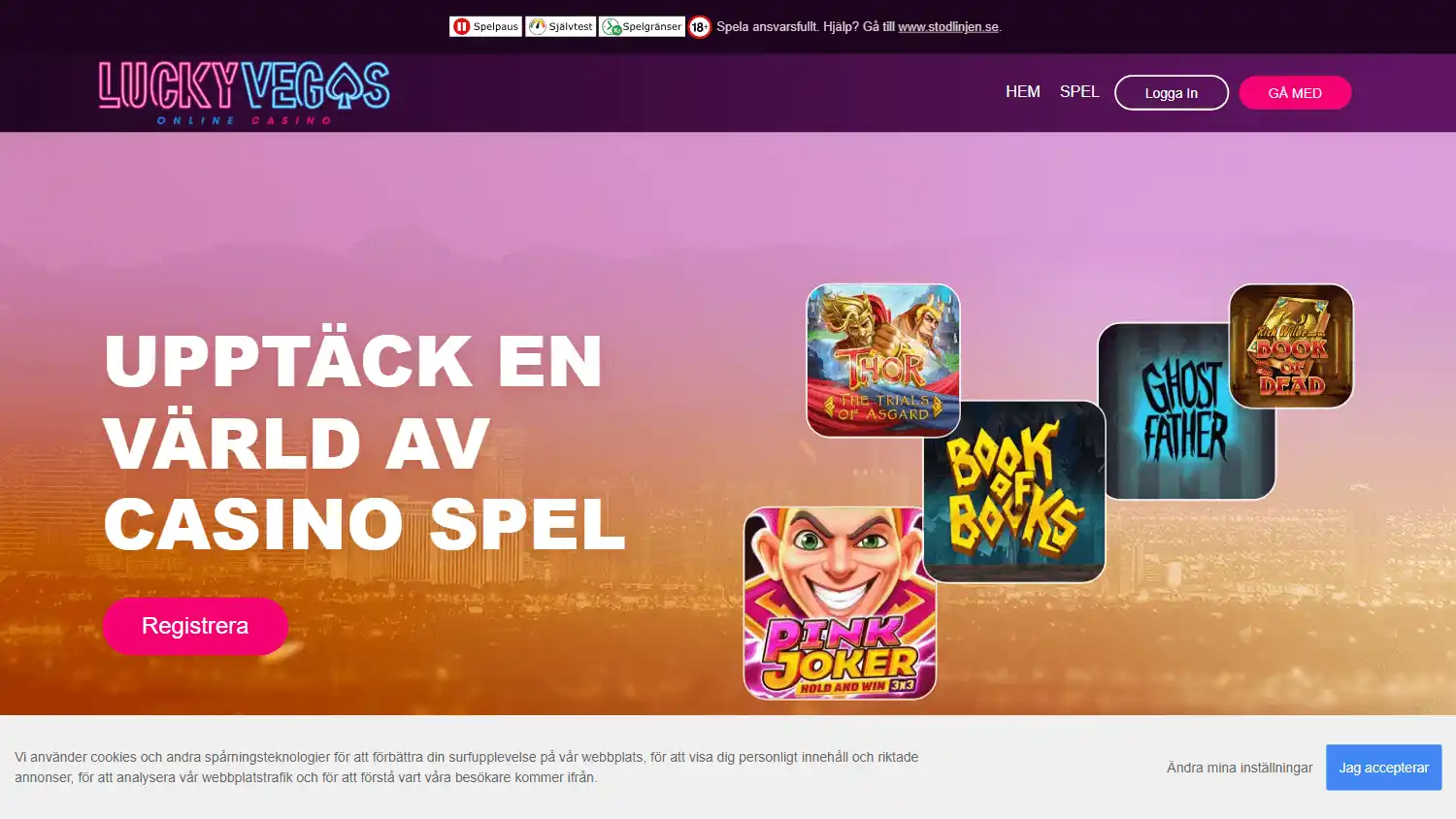 LuckyVegas Casino SE screenshot 1
